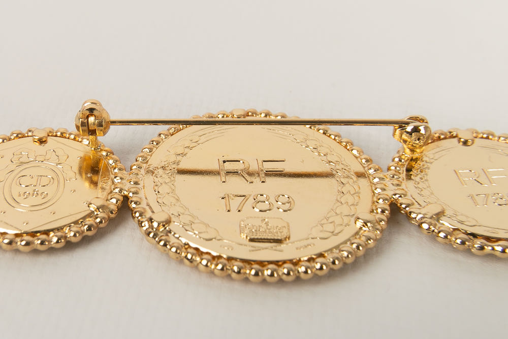 Broche dorÃƒÆ’Ã‚Â©e Dior