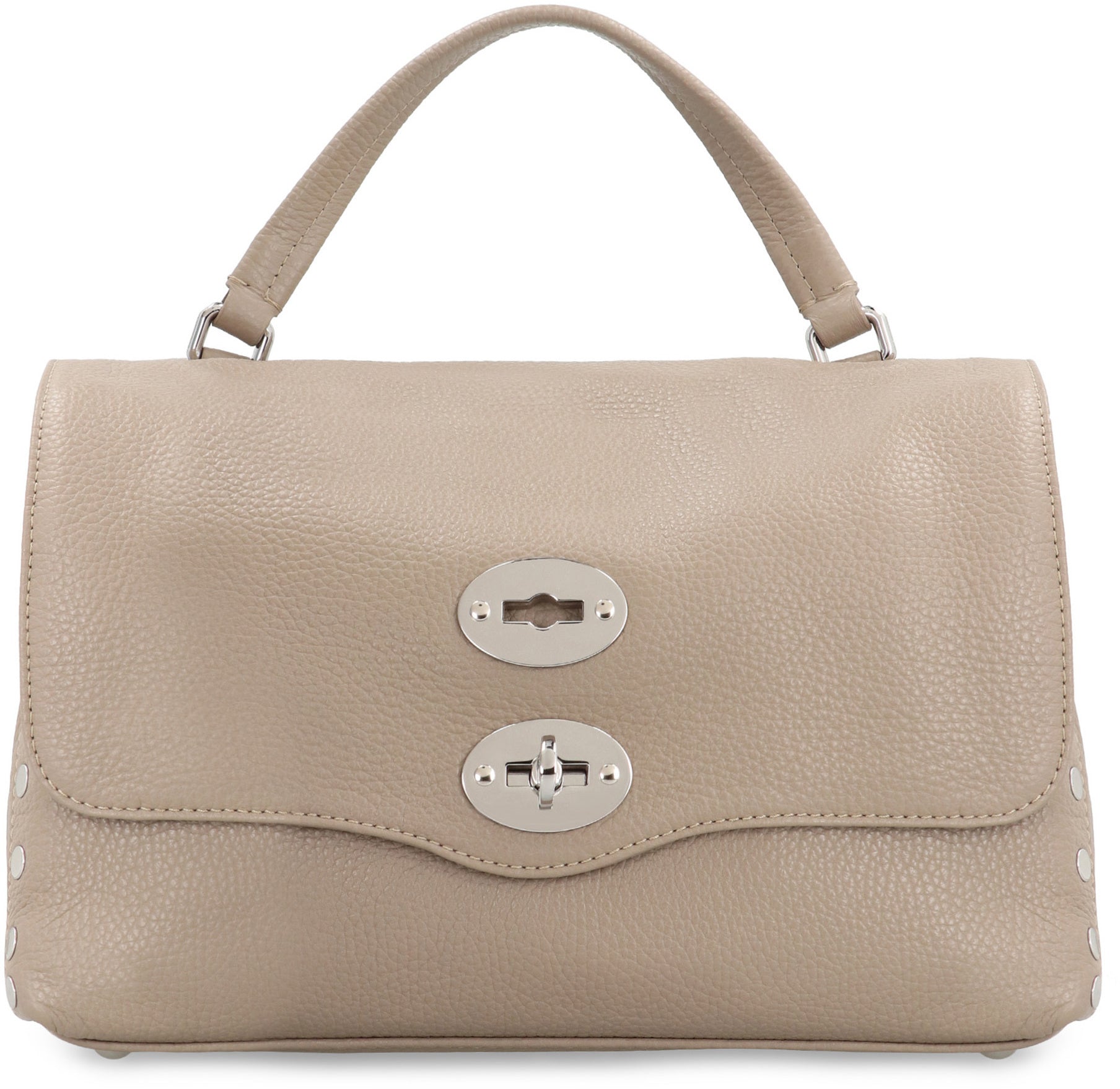 POSTINA S LEATHER HANDBAG