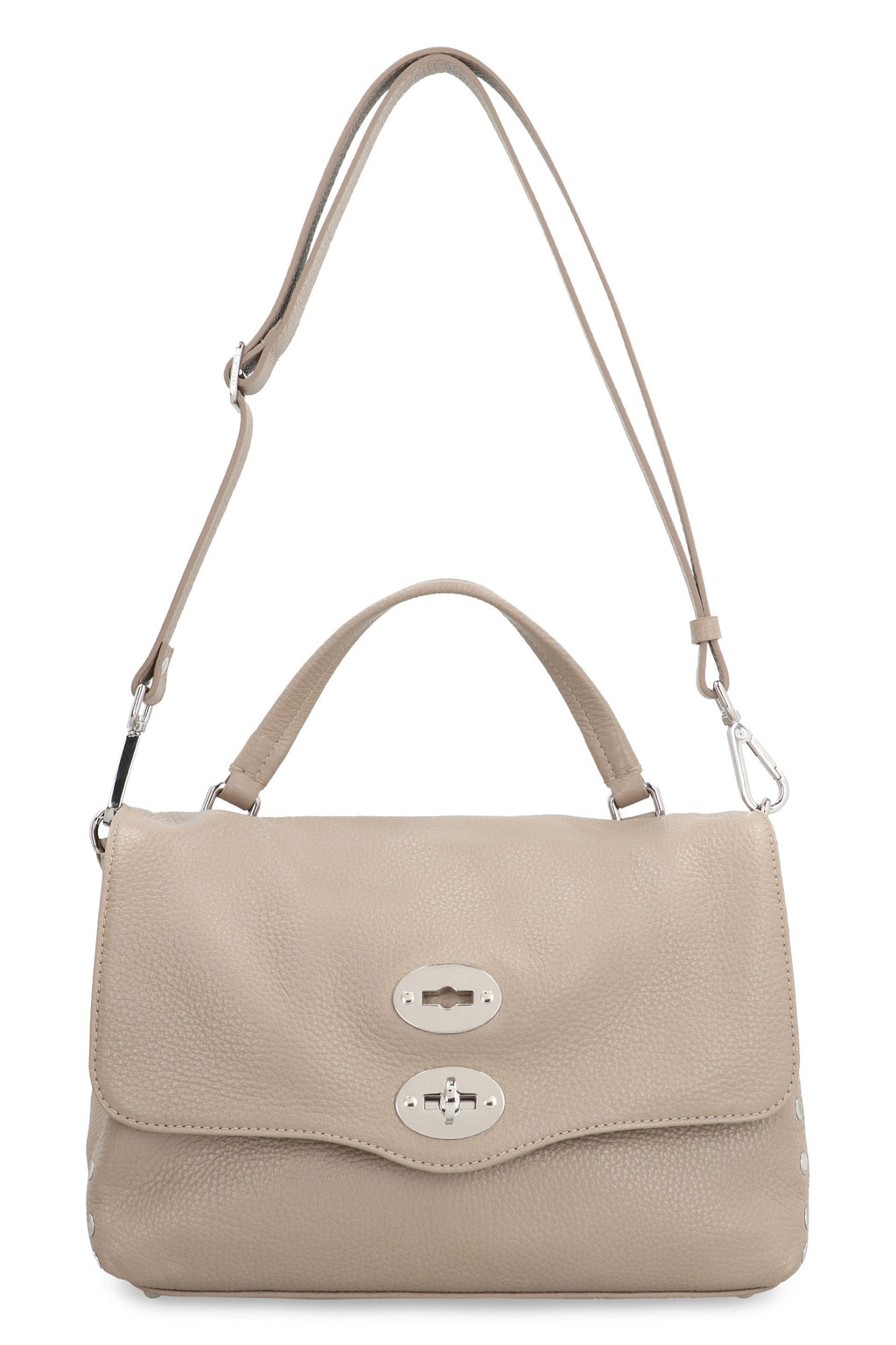 POSTINA S LEATHER HANDBAG