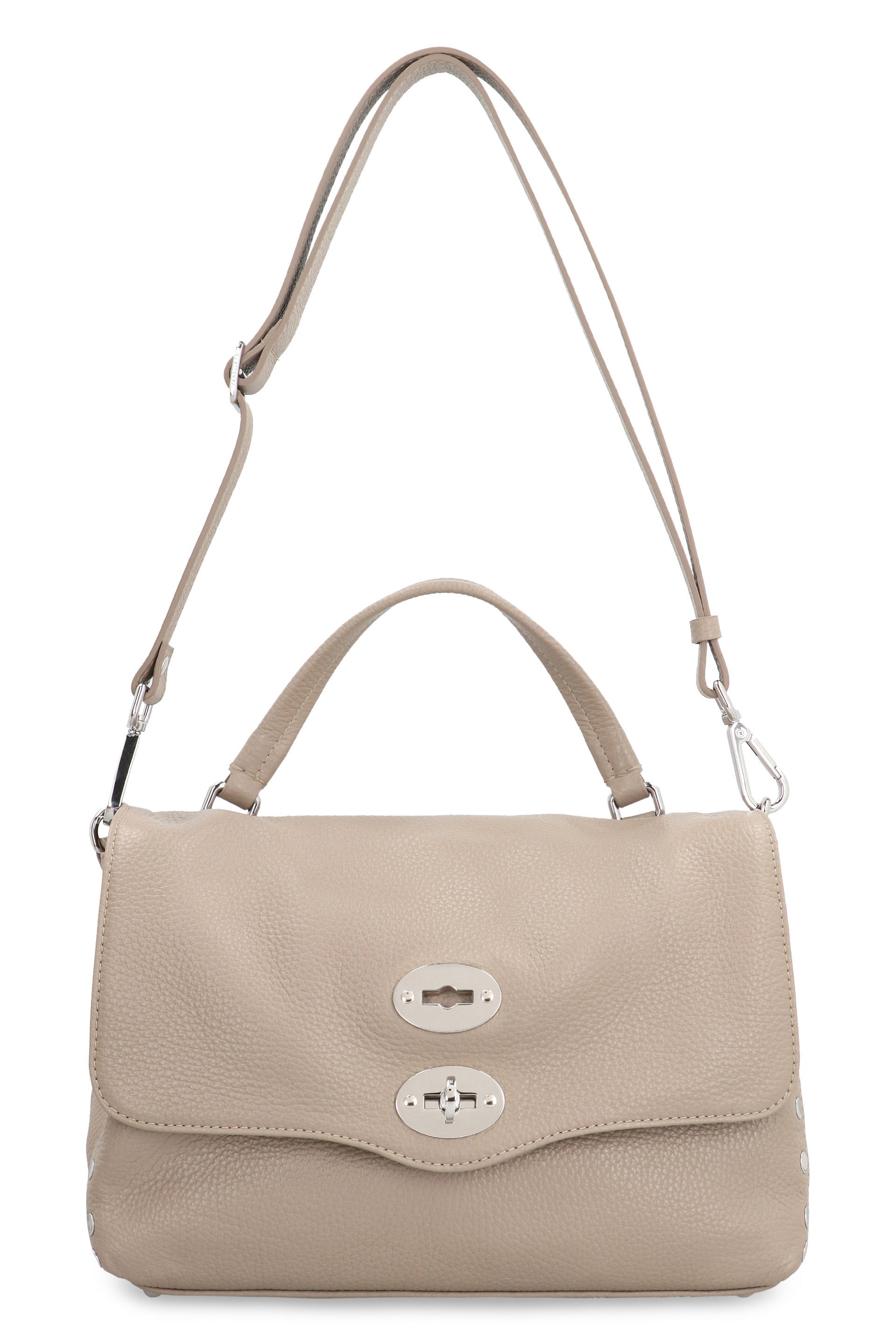 POSTINA S LEATHER HANDBAG