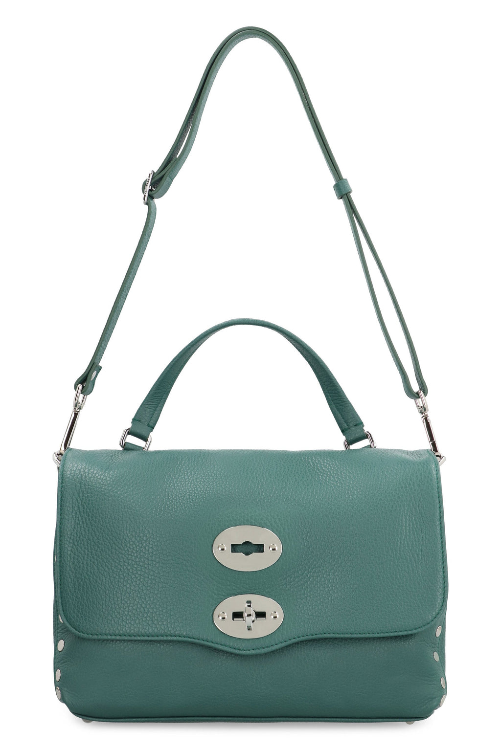 POSTINA S LEATHER HANDBAG