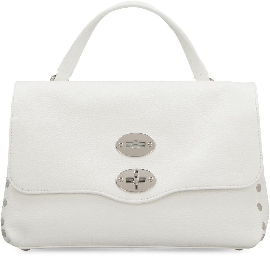 POSTINA S LEATHER HANDBAG