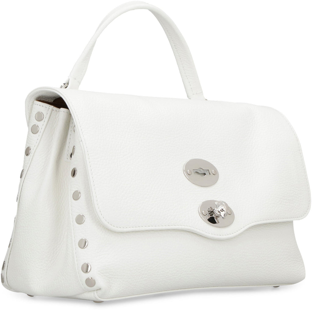 POSTINA S LEATHER HANDBAG