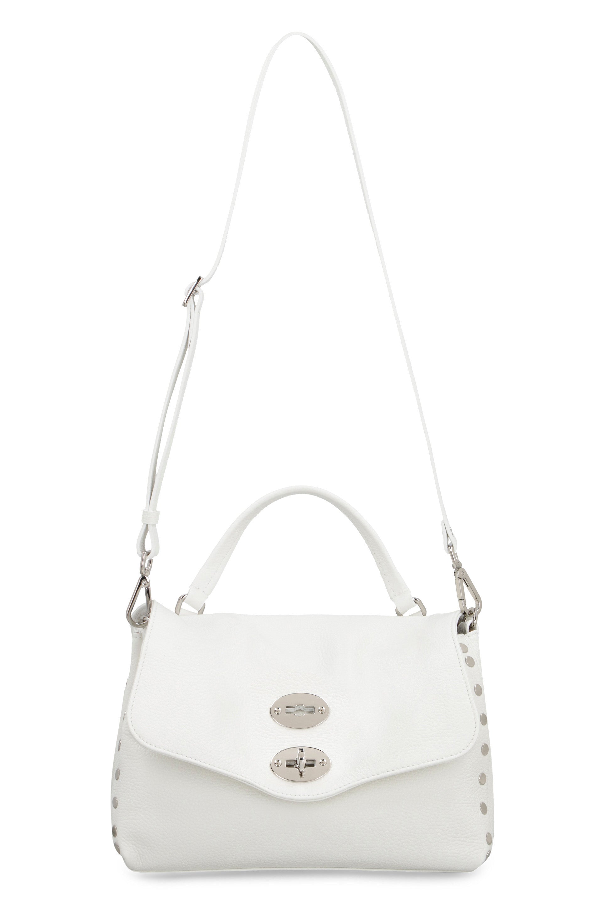 POSTINA S LEATHER HANDBAG