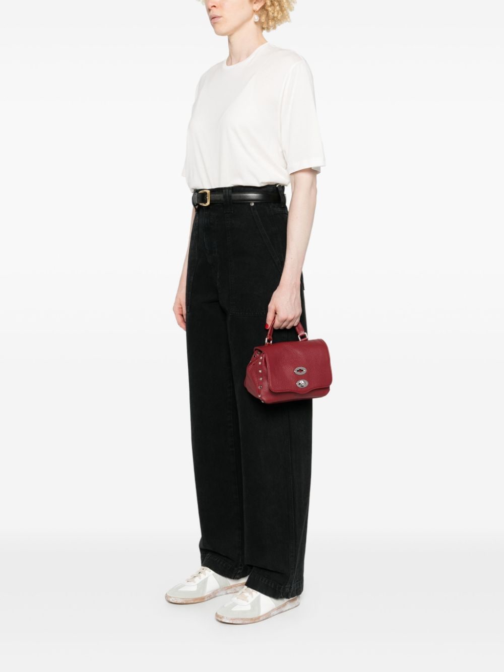 POSTINA DAILY BABY LEATHER HANDBAG