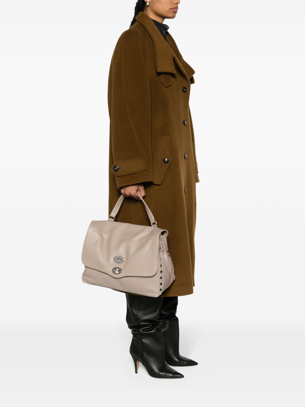 Postina Daily S Leather Handbag