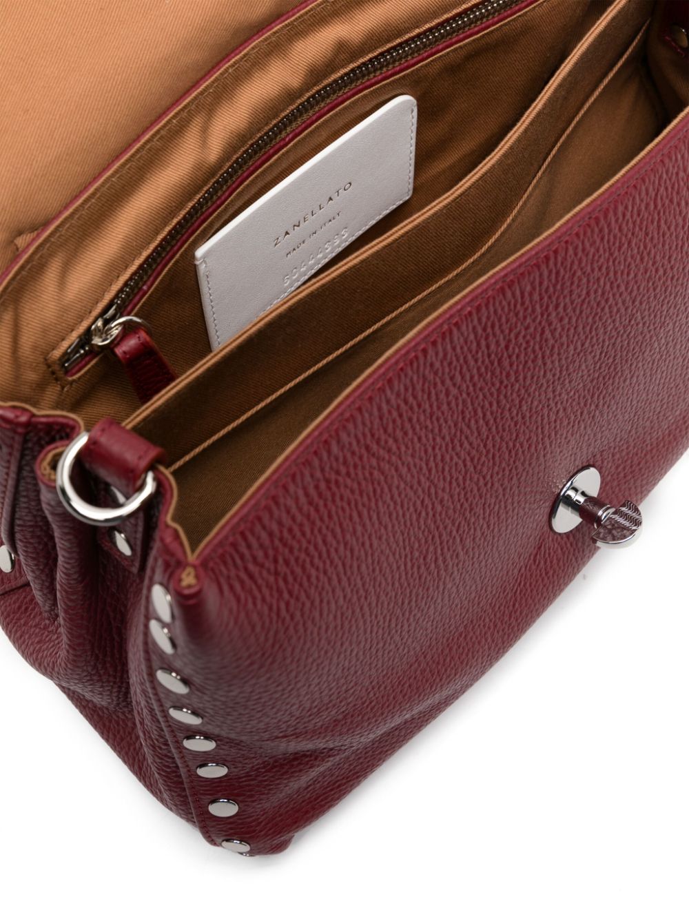 POSTINA DAILY SMALL LEATHER HANDBAG