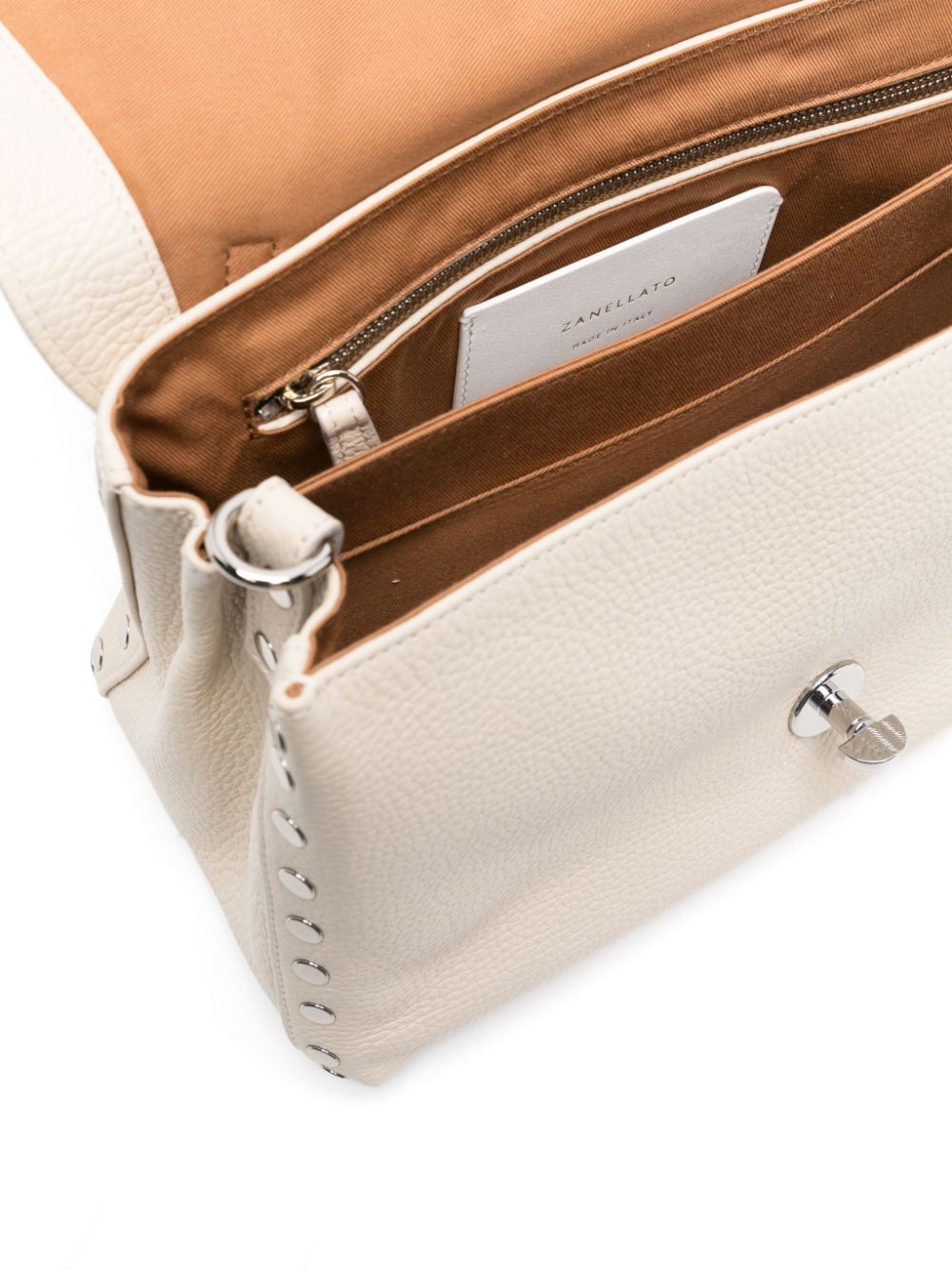 POSTINA DAILY SMALL LEATHER HANDBAG