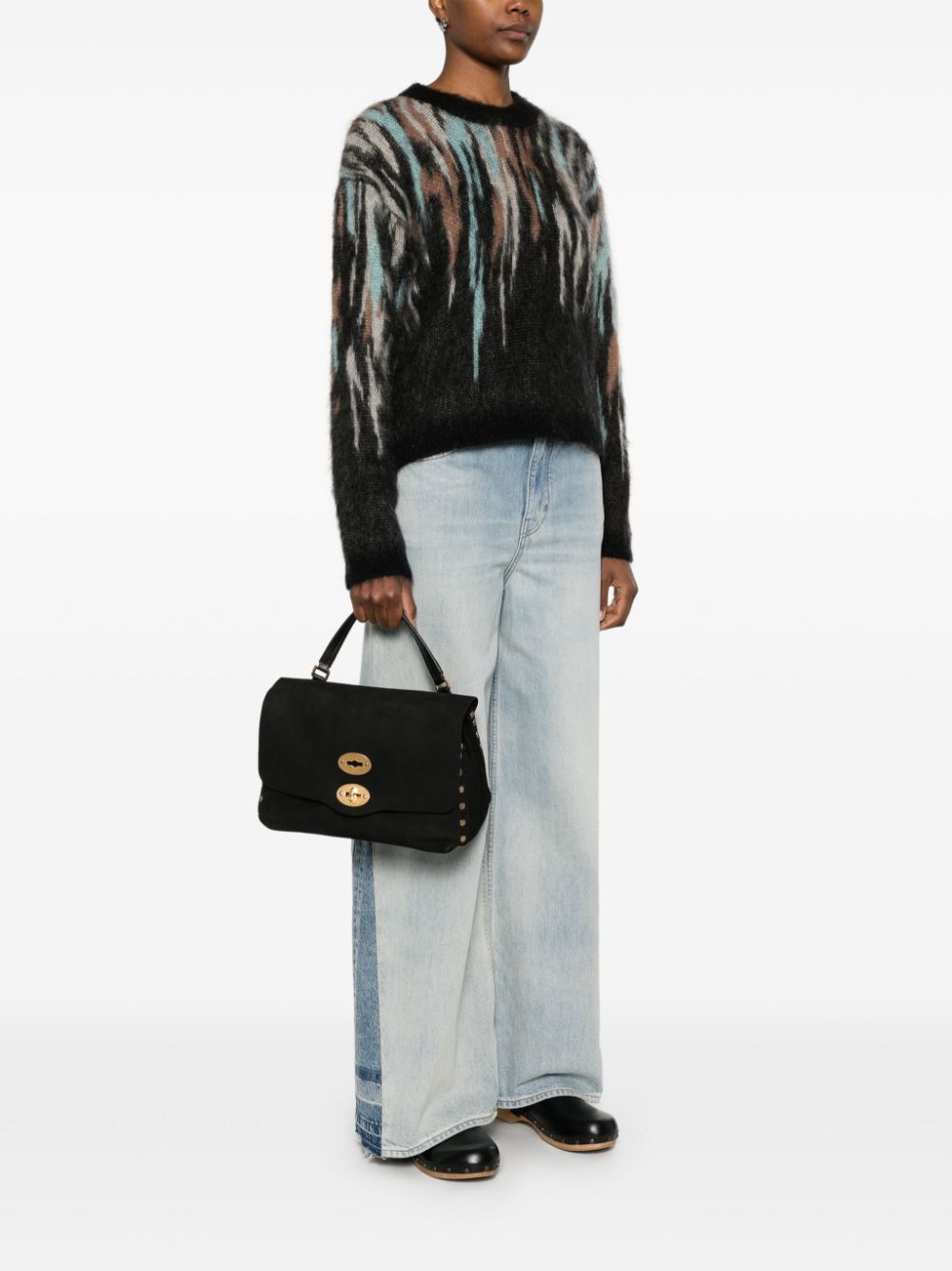 POSTINA JONES BABY LEATHER HANDBAG