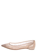 Christian Louboutin Nude Follies Strass Flats SZ 41