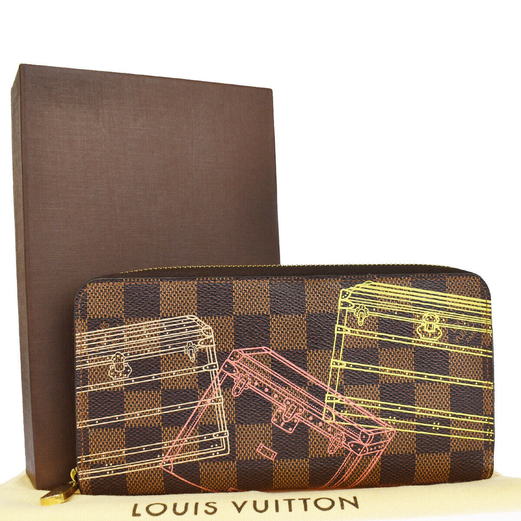 Louis Vuitton Zippy  Canvas Wallet  ()