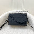 LV Mini Soft Trunk in Black Monogram Embossed Taurillon Calfskin and Black HW