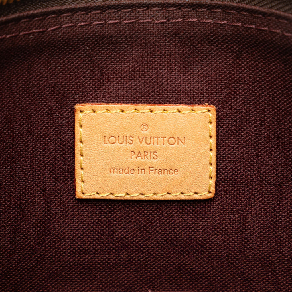 Brown Louis Vuitton Monogram Berri PM Shoulder Bag
