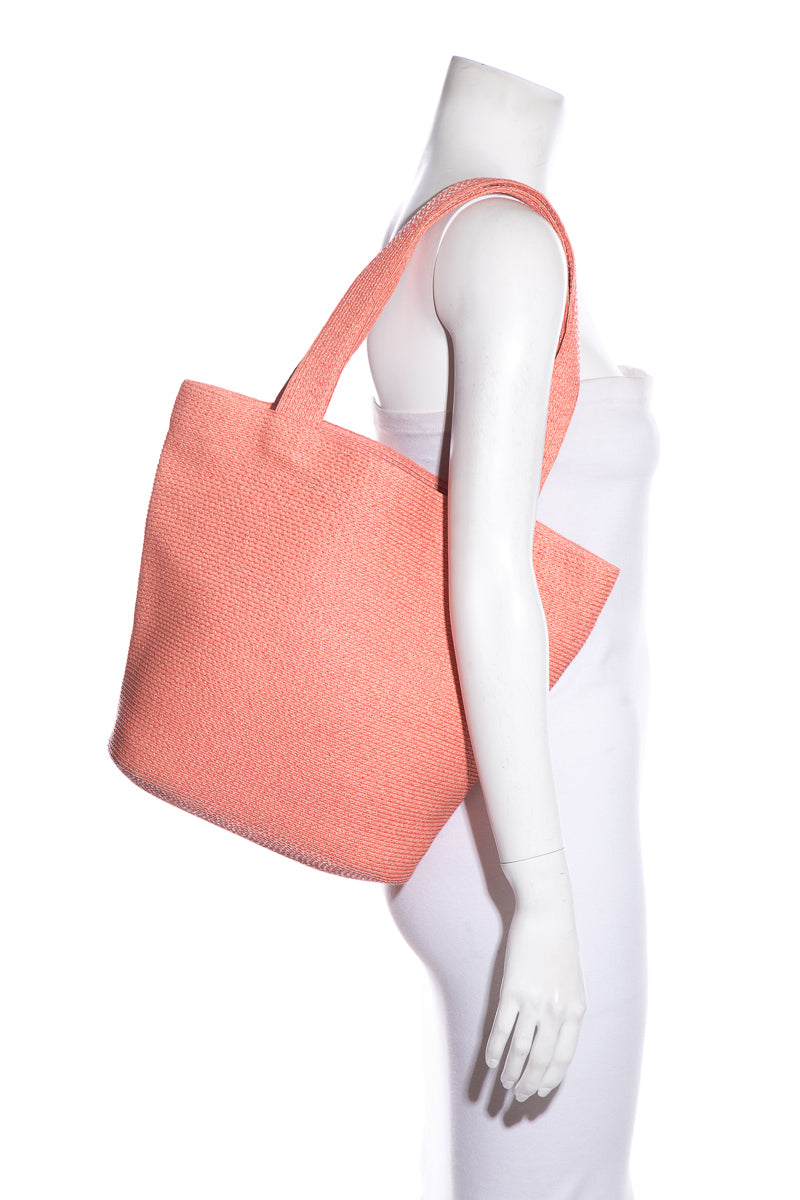 Eric Javits Coral Woven Tote