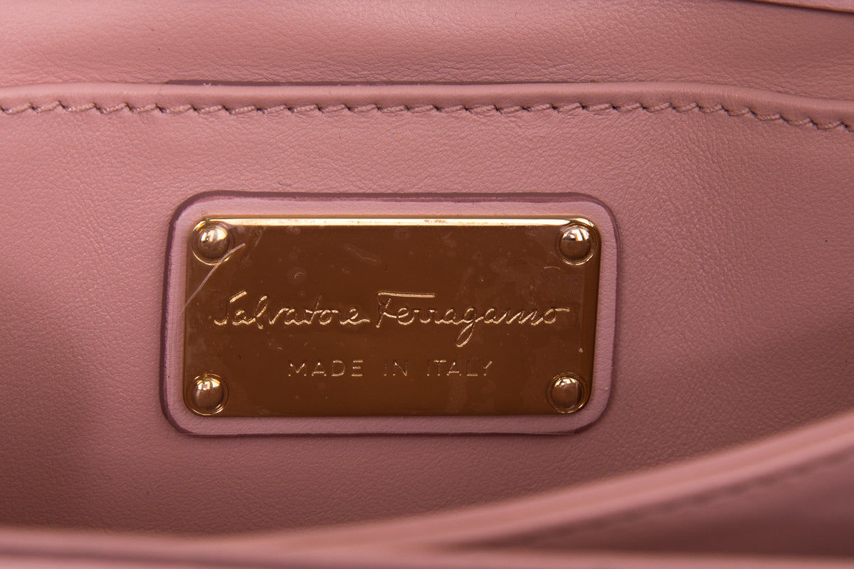 Salvatore Ferragamo Pink Cross-Body