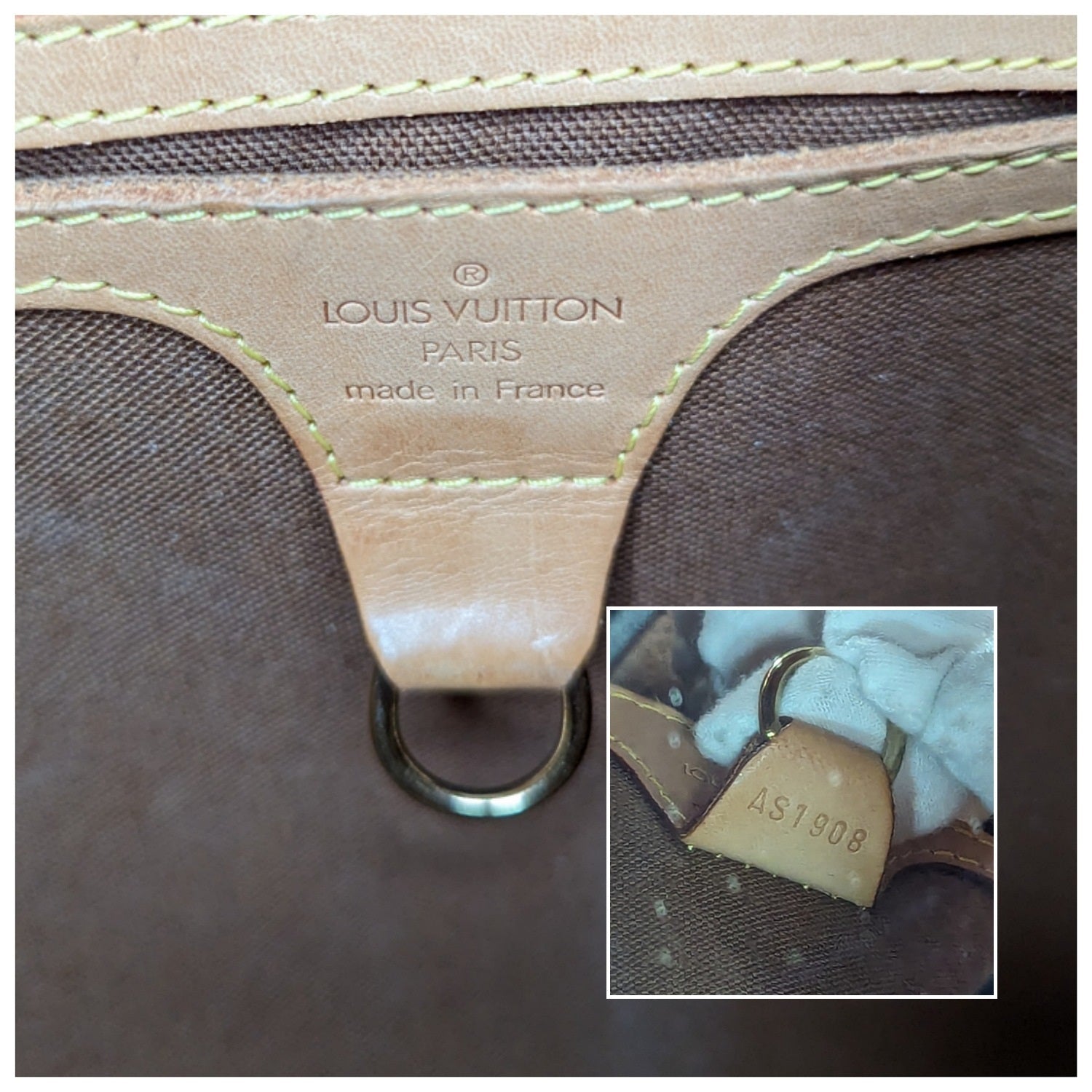 Louis Vuitton 1998 Monogram Ellipse MM Handbag