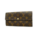 Louis Vuitton Portefeuille Sarah  Canvas Wallet  ()