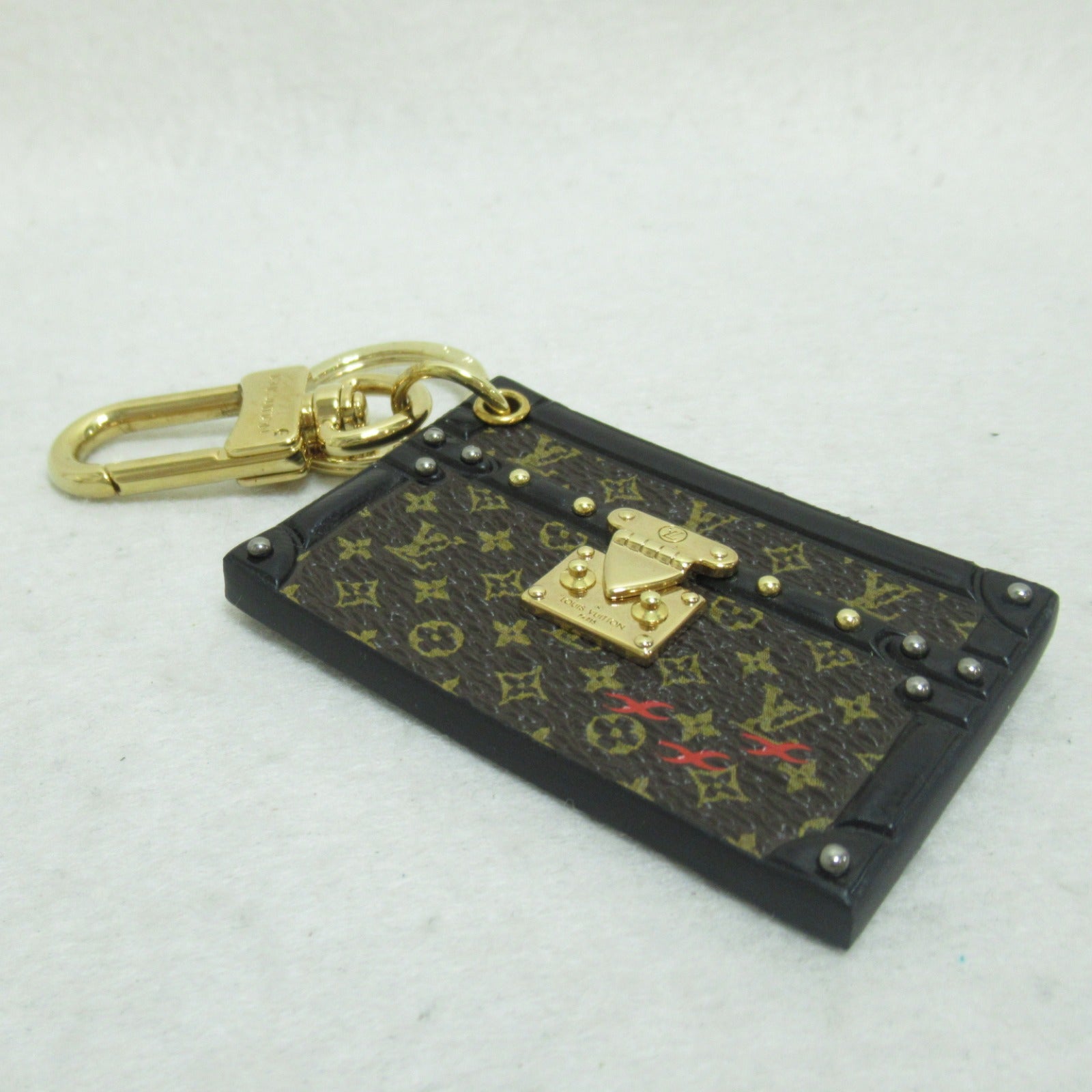 Louis Vuitton Louis Vuitton Pittmark Keyher Accessories PVC Coated Canvas Monogram   Brown M78618