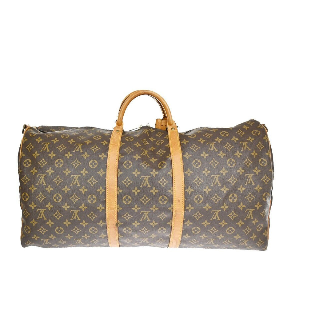 Louis Vuitton Keepall Bandoulière 60  Canvas Handbag ()