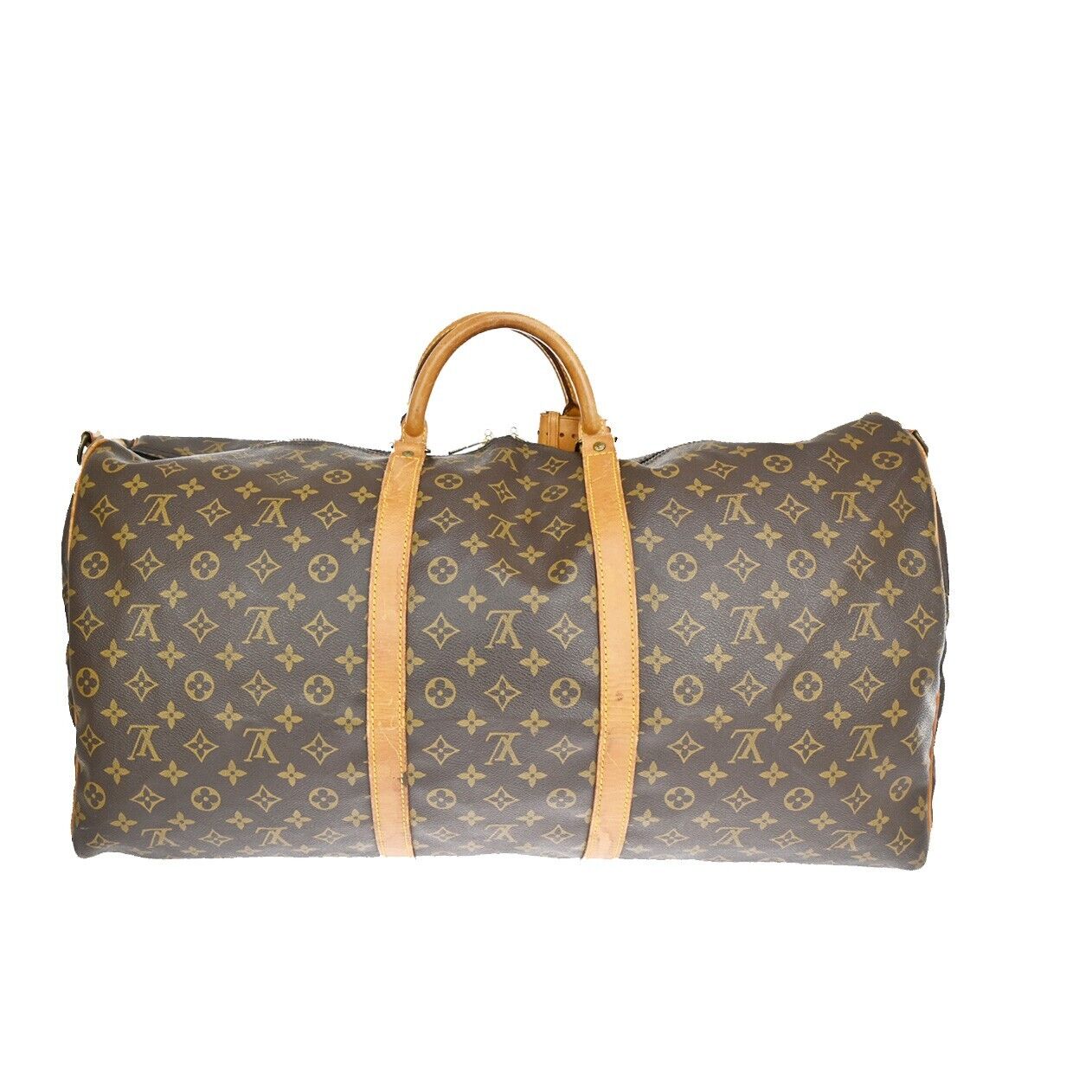 Louis Vuitton Keepall Bandoulière 60  Canvas Handbag ()