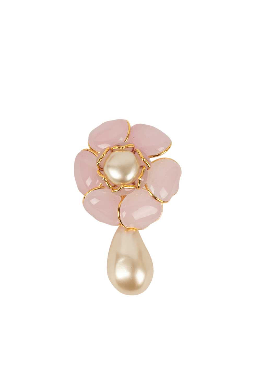 Broche / pendentif fleur Augustine