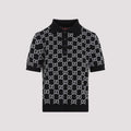 GUCCI GG Knit Polo Shirt - SS25 Collection
