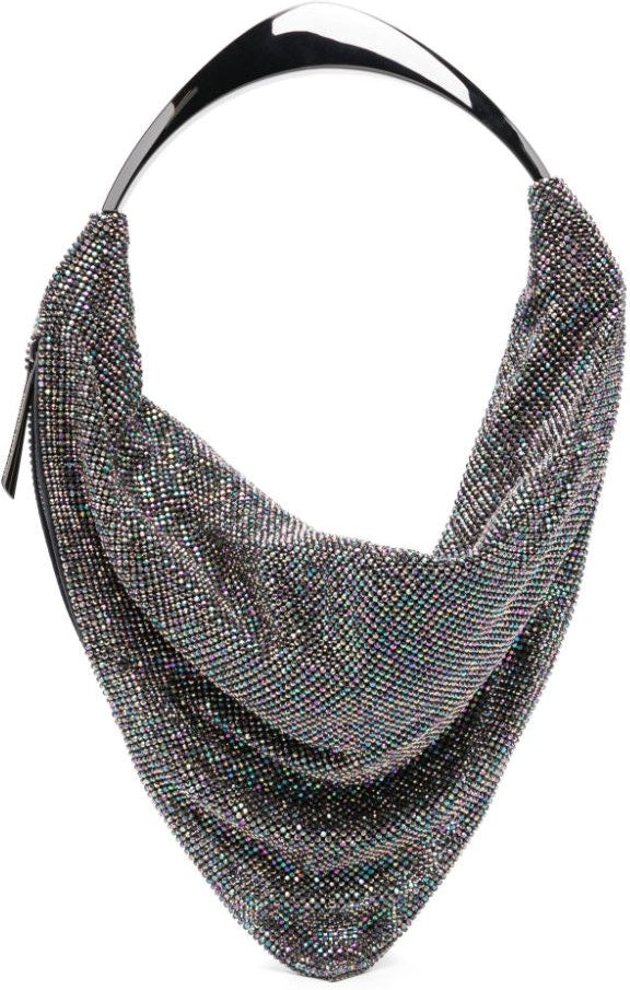 Ursolina Crystal-Embellished Clutch Bag