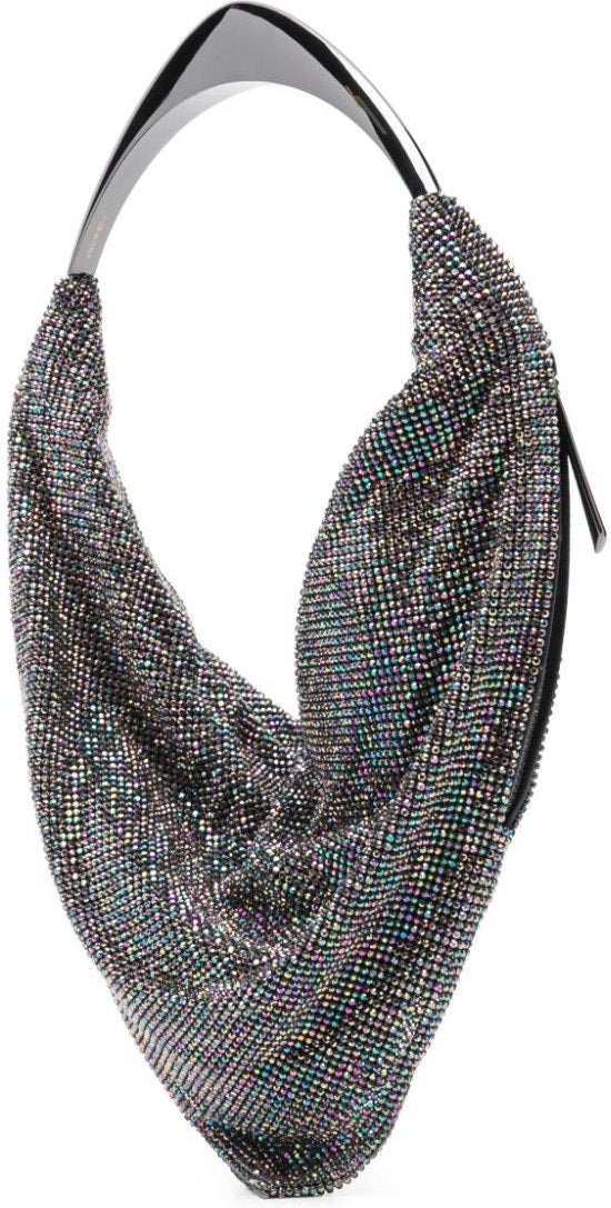 Ursolina Crystal-Embellished Clutch Bag