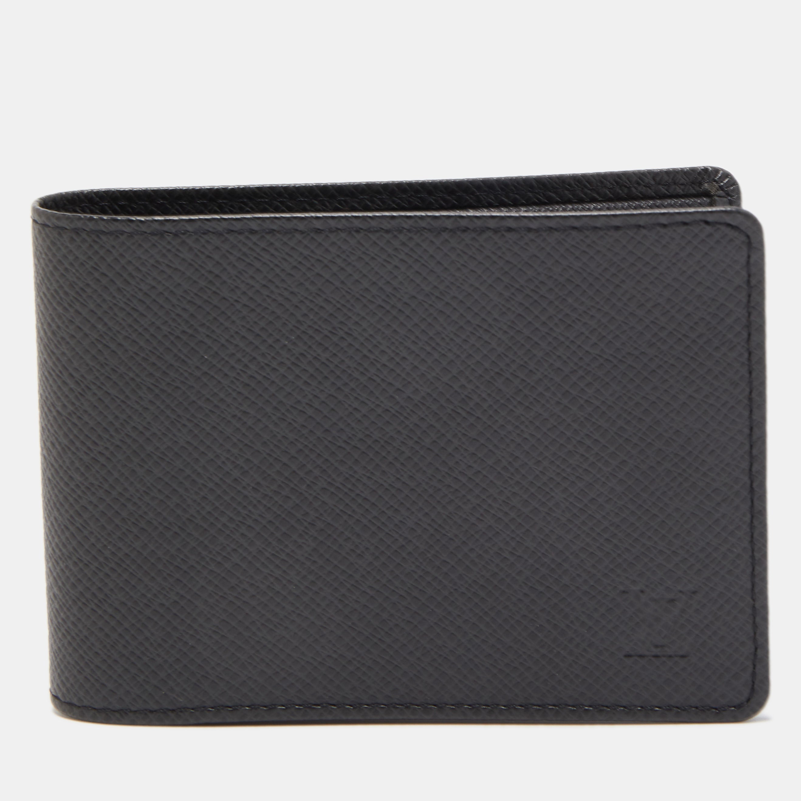 Louis Vuitton  Taiga Leather Bifold Wallet