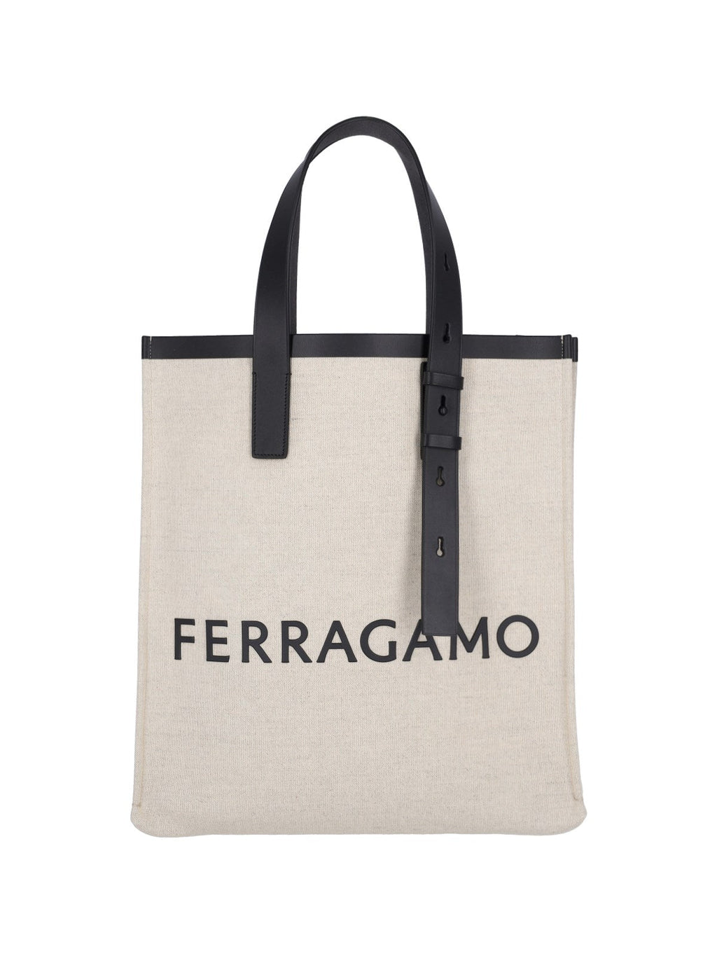Ferragamo Men Logo Tote Bag