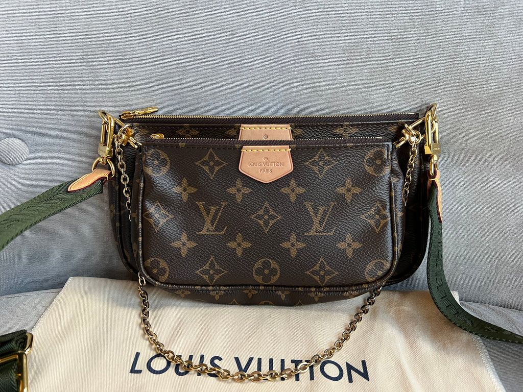 Louis Vuitton Multi Pochette Accessoires Khaki (RRP £1970)