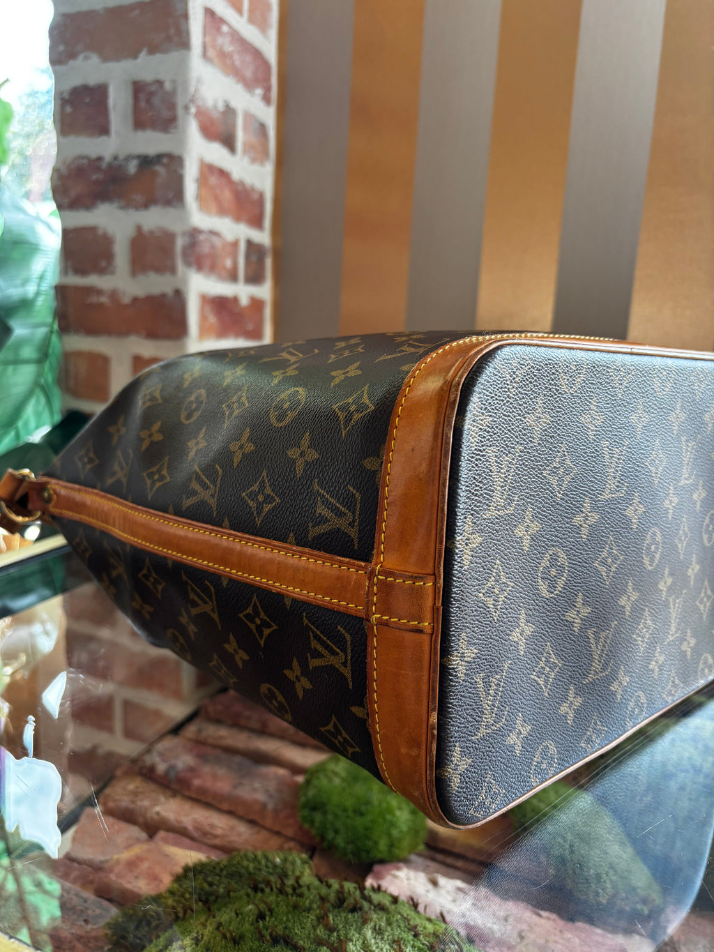 LOUIS VUITTON Monogram Amfar X Sharon Stone Shoulder Bag