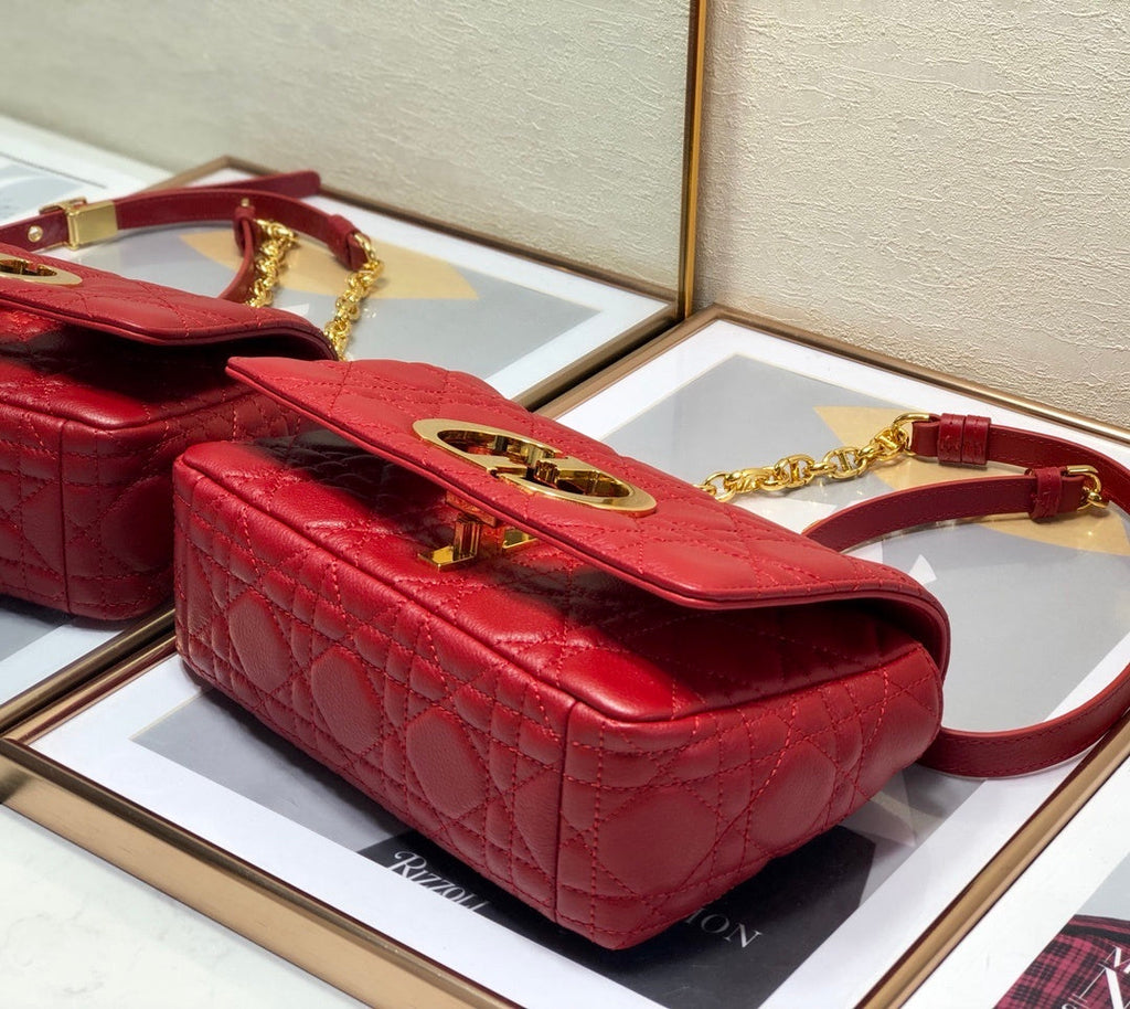 GLAMI Small Caro Bag Red For Women, WomenÃ¢â‚¬â„¢s Handbags, Shoulder Bags, Crossbody Bags 20cm/8in CD