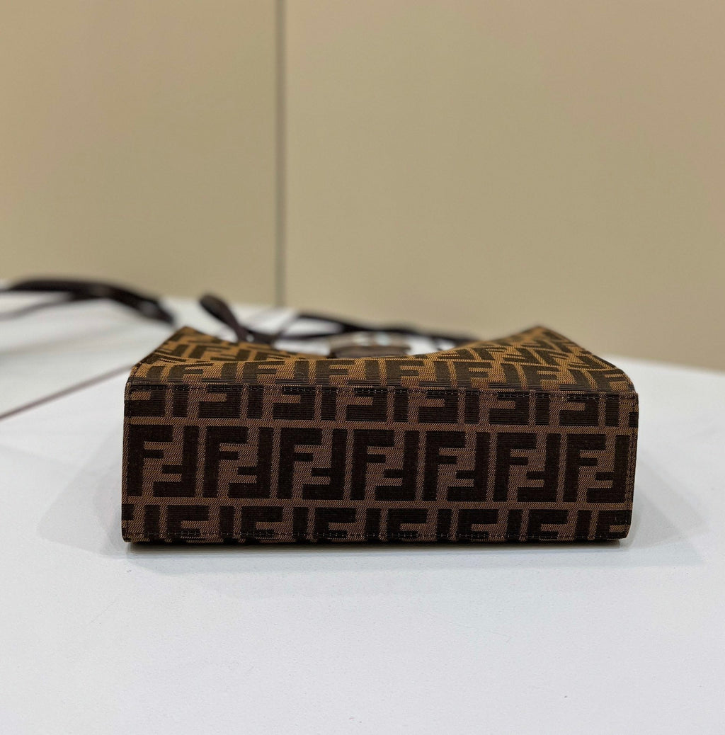 FI Baguette Tote Brown For Woman 11in/28cm
