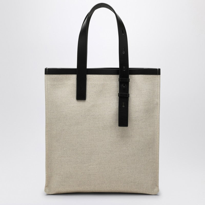 Ferragamo Canvas Tote Bag With Logo Men