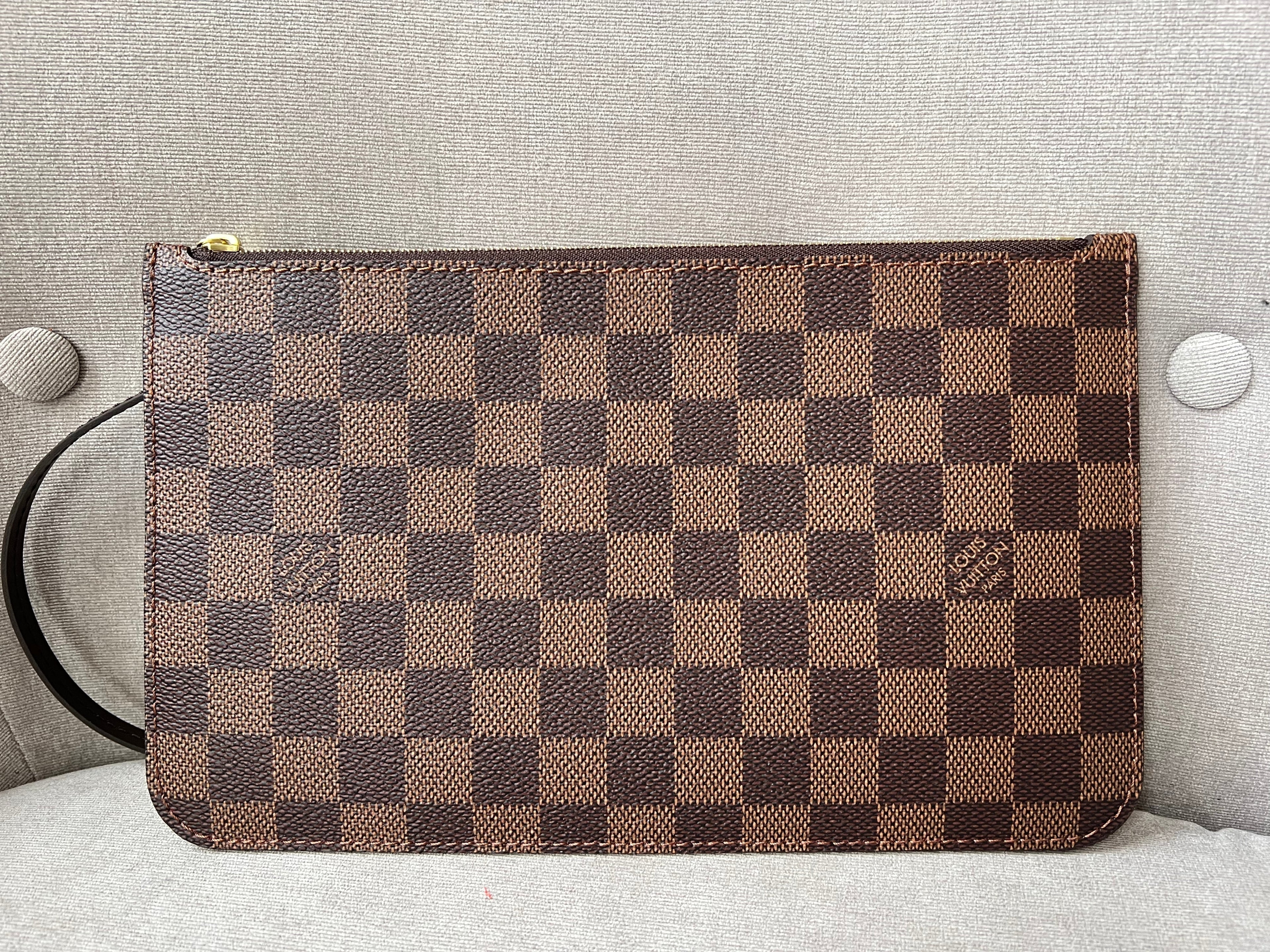 Louis Vuitton Pouch (from Neverfull) in Damier Ebene
