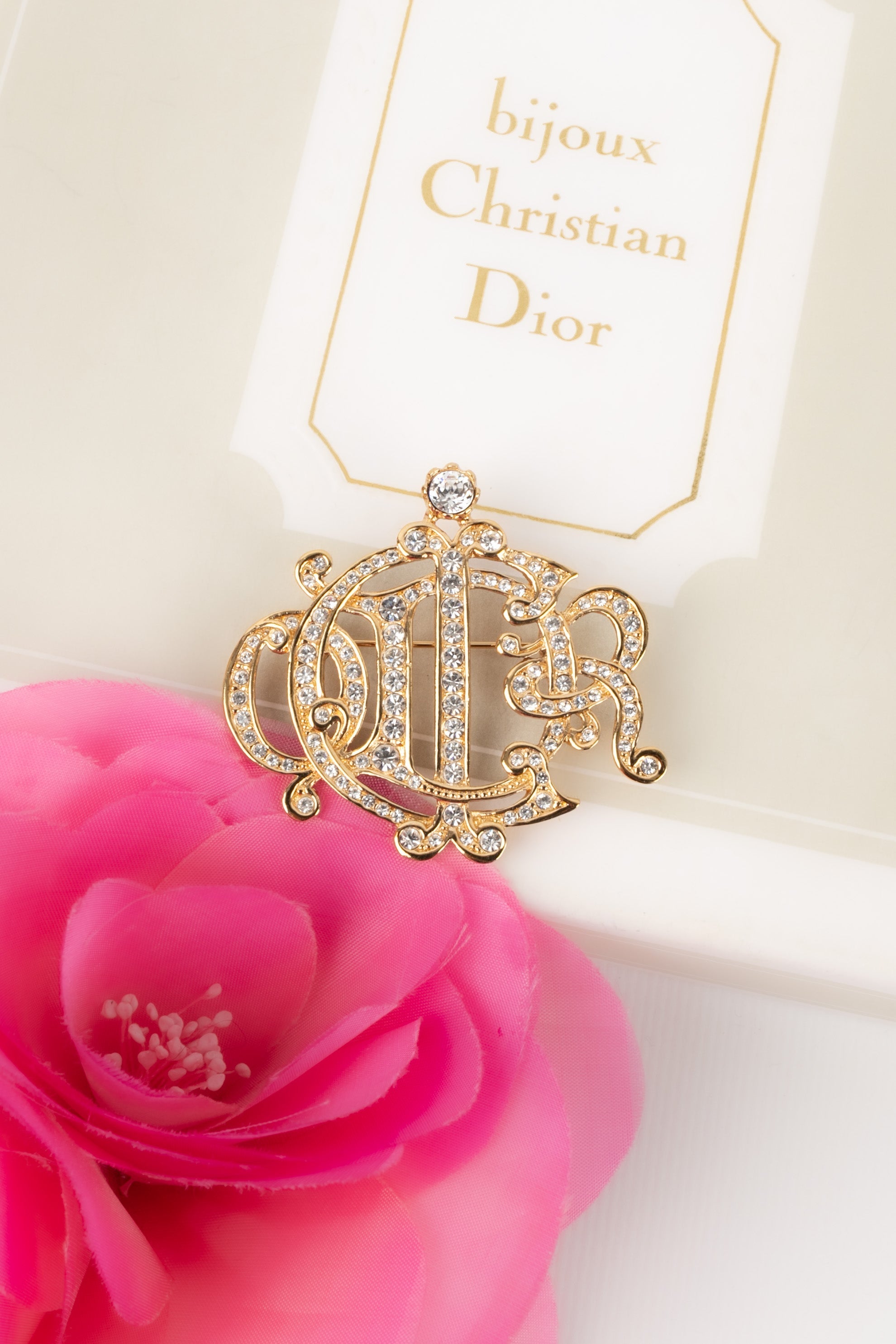 Broche dorÃƒÆ’Ã‚Â©e Dior