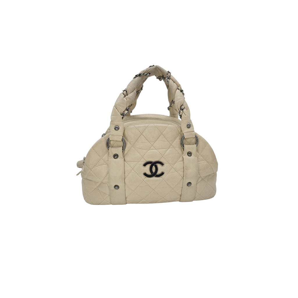 Chanel Lady Braid Bowling Bag Calfskin Small