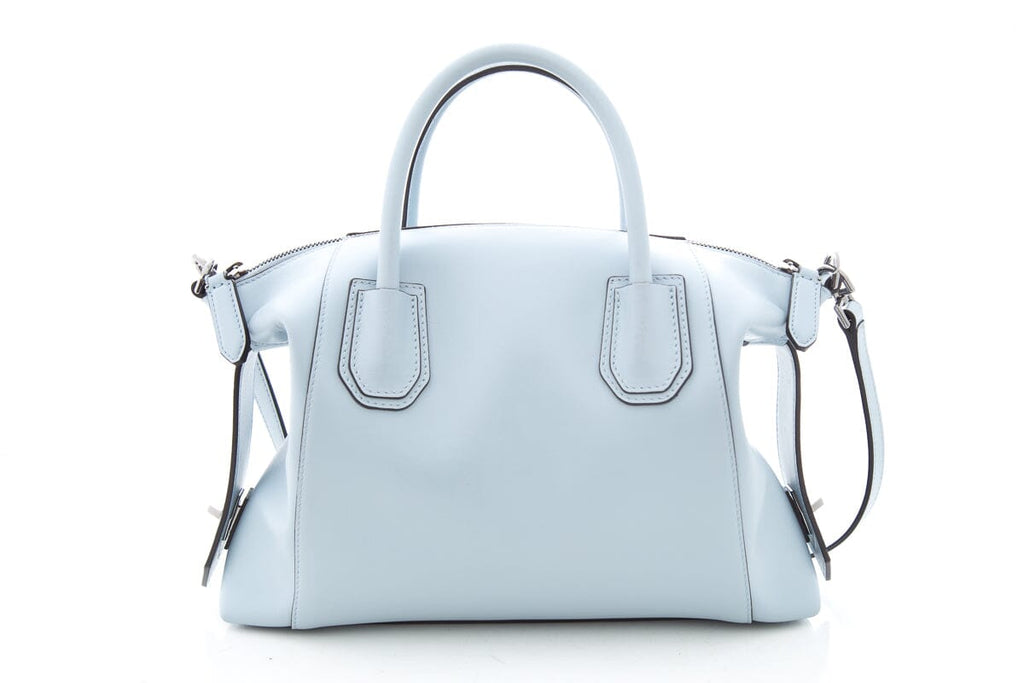 Givenchy Blue Calfskin Soft Antigona Handbag