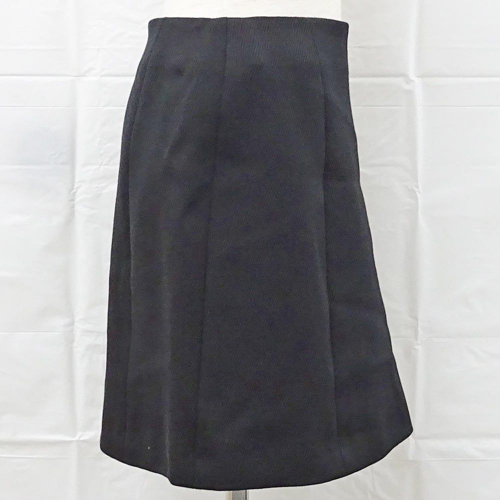 Louis Vuitton Shirt RW122A 36 Black Wool Cashmere French  Clothes Women's Women's Wedding