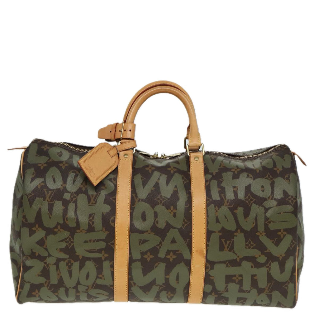 Louis Vuitton Keepall 50  Canvas Travel Bag