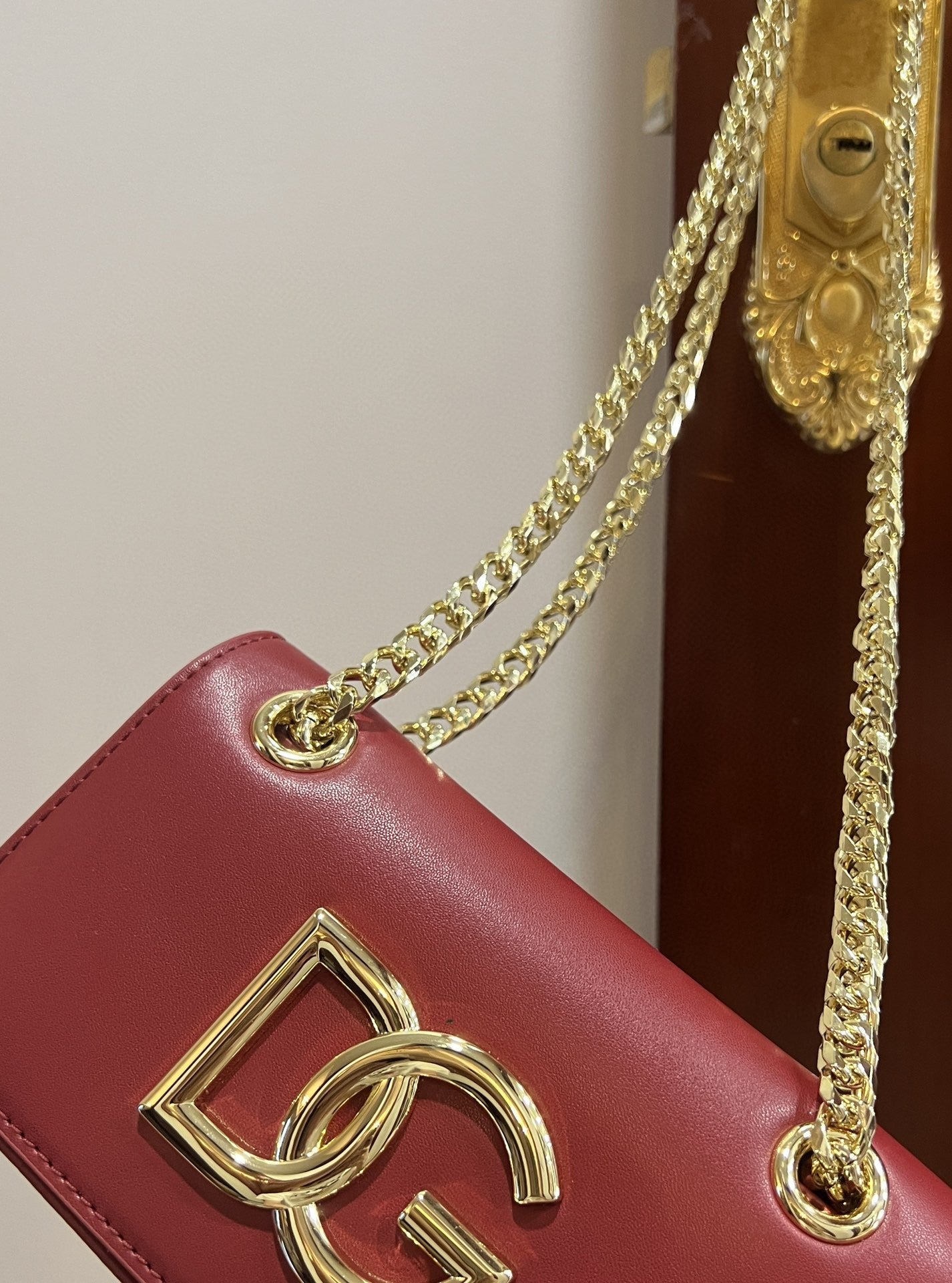 GLAMI Polished 3.5 Phone Bag Burgundy For Women 7.3in/19cm GLAMI