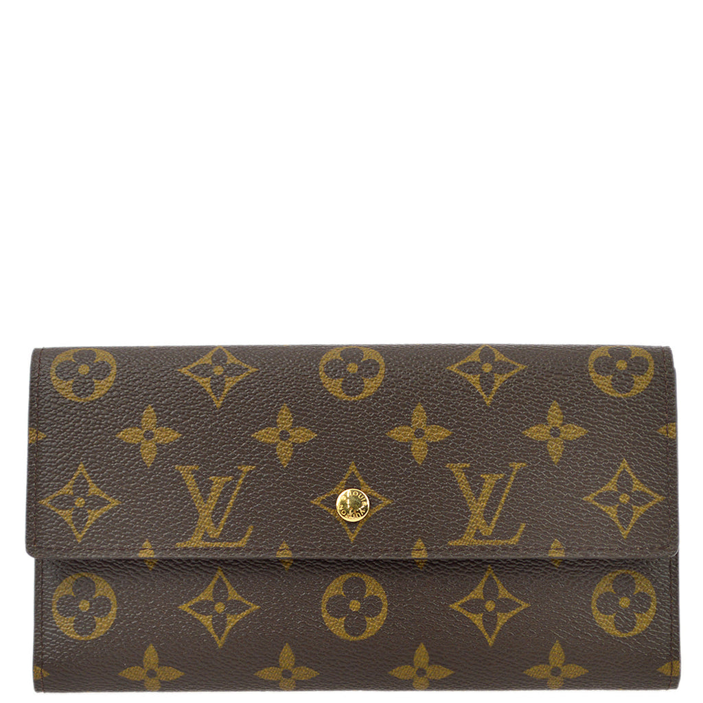 Louis Vuitton 2006 Monogram Portefeuille International Wallet M61217