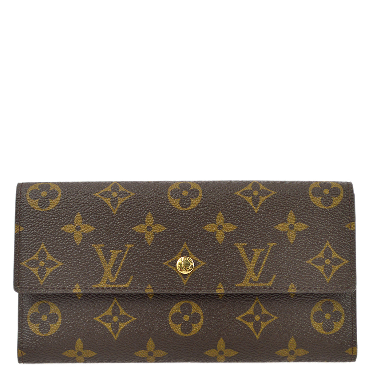 Louis Vuitton 2006 Monogram Portefeuille International Wallet M61217