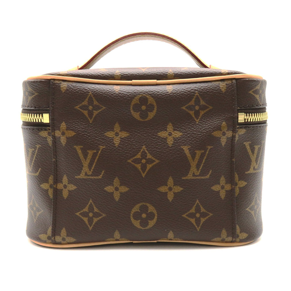 Louis Vuitton Louis Vuitton Nice Mini Vanity Bag Handbag PVC Coated Canvas Monogram  Brown M44495