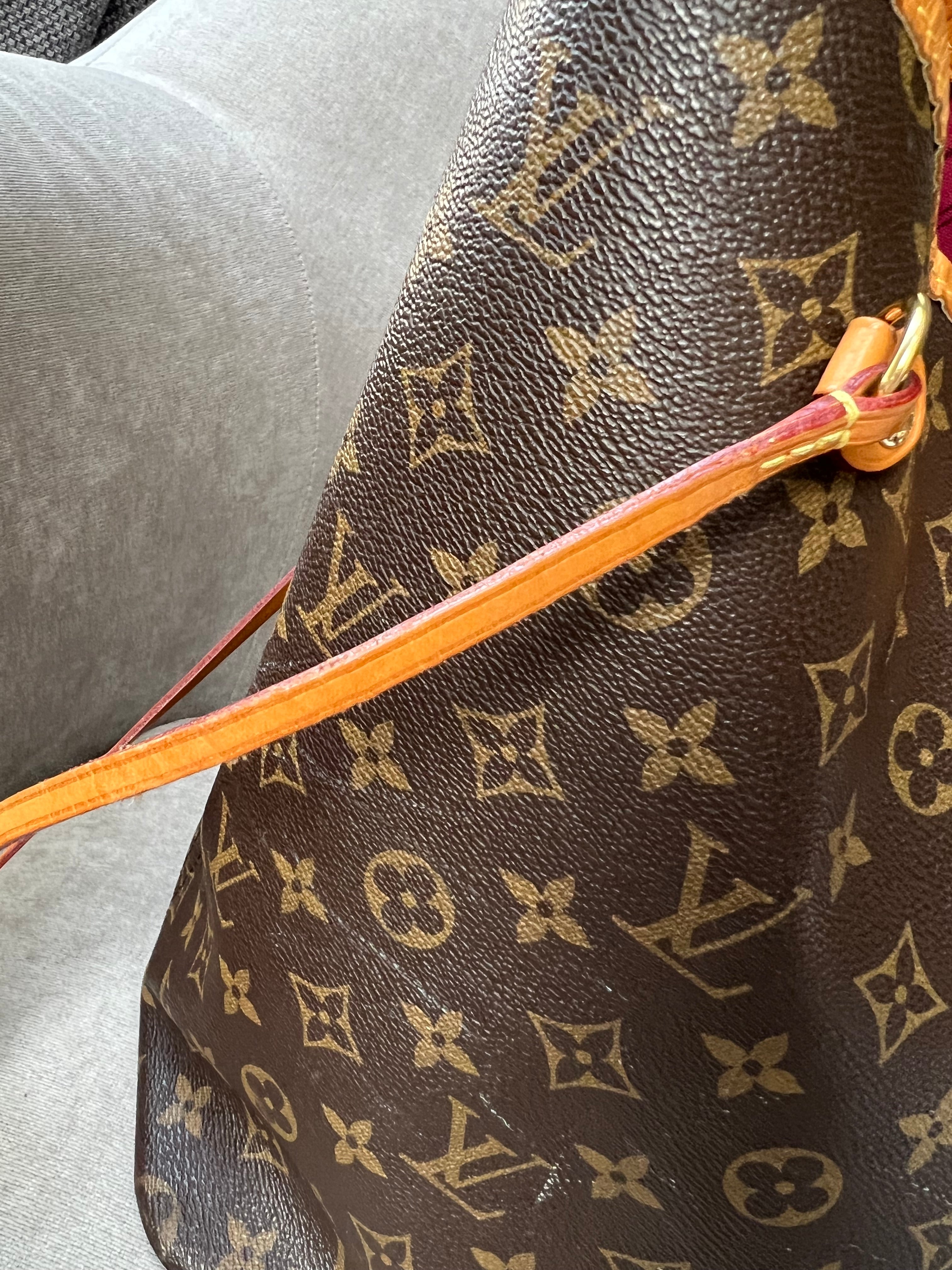 Louis Vuitton Neverfull GM Monogram Pivoine Interior (RRP £1,460)