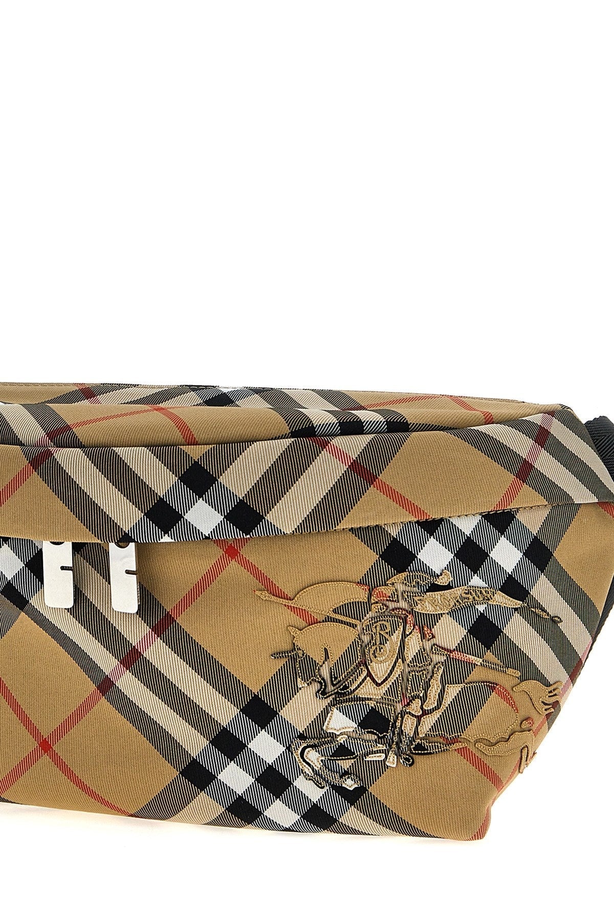 Burberry Men Check Waist Bag