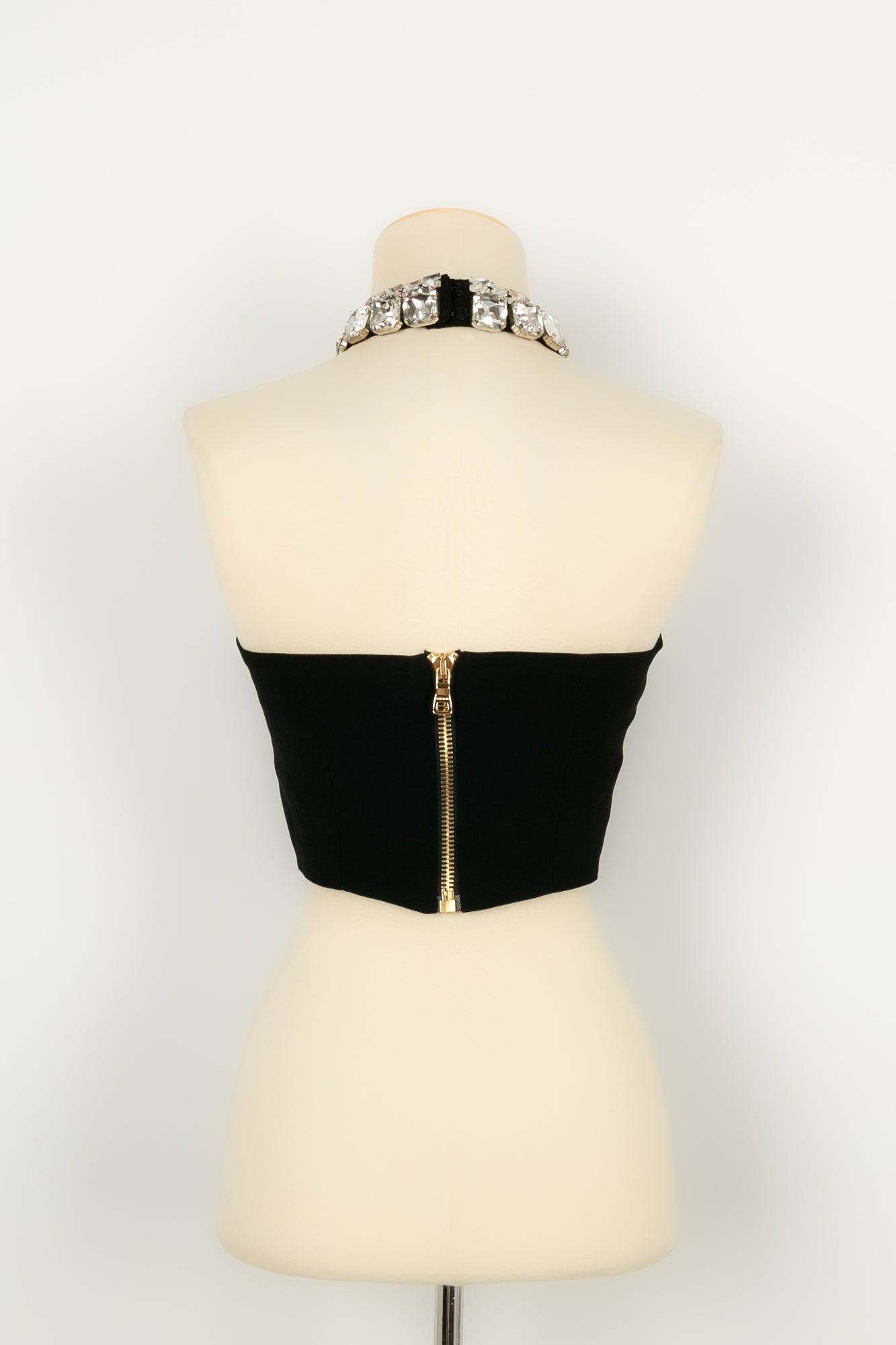 Top / Haut noir Balmain