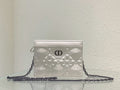 GLAMI Caro Zipped Pouch With Chain White, For Women, WomenÃ¢â‚¬â„¢s Handbags 7.5in/19cm CD