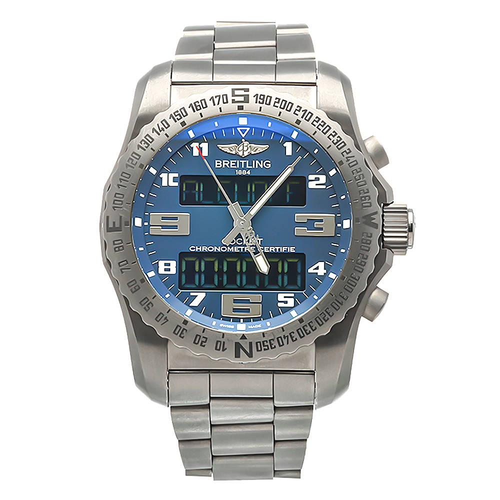 Pre-owned Breitling Cockpit Chronograph EB501019/C904